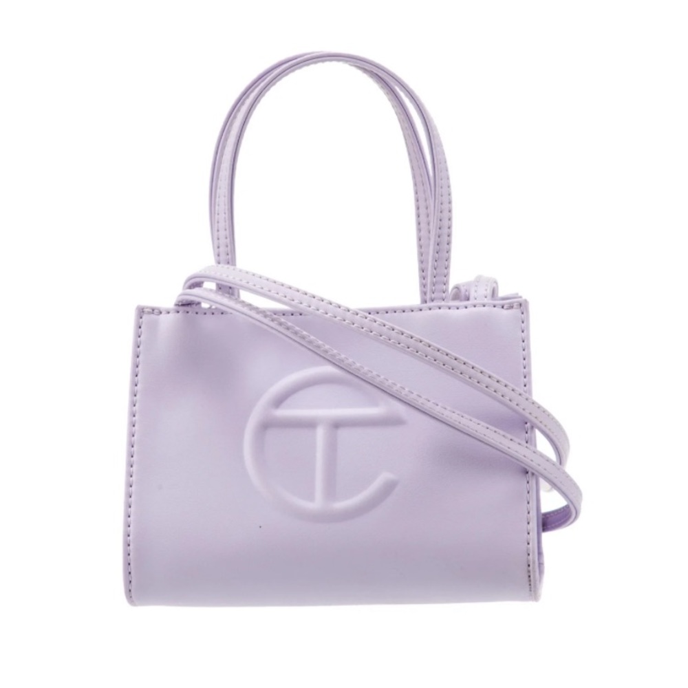small lilac telfar bag